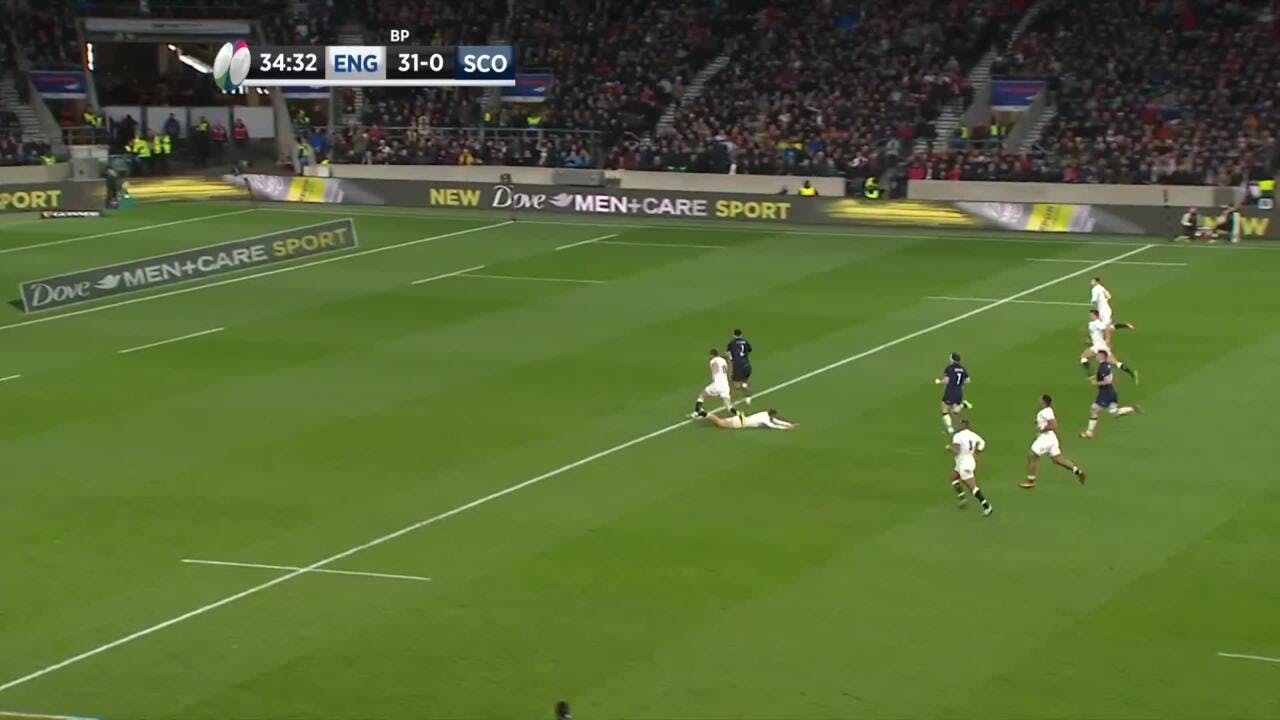 McInally try against England (2019)