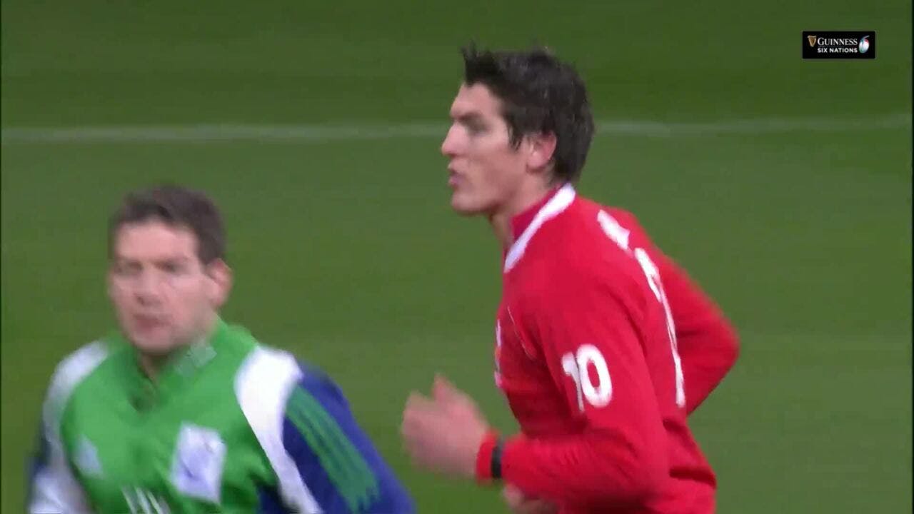 James Hook v England, 2007