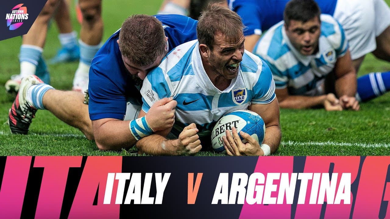 HIGHLIGHTS | ITALY V ARGENTINA | 2021 AUTUMN NATIONS SERIES