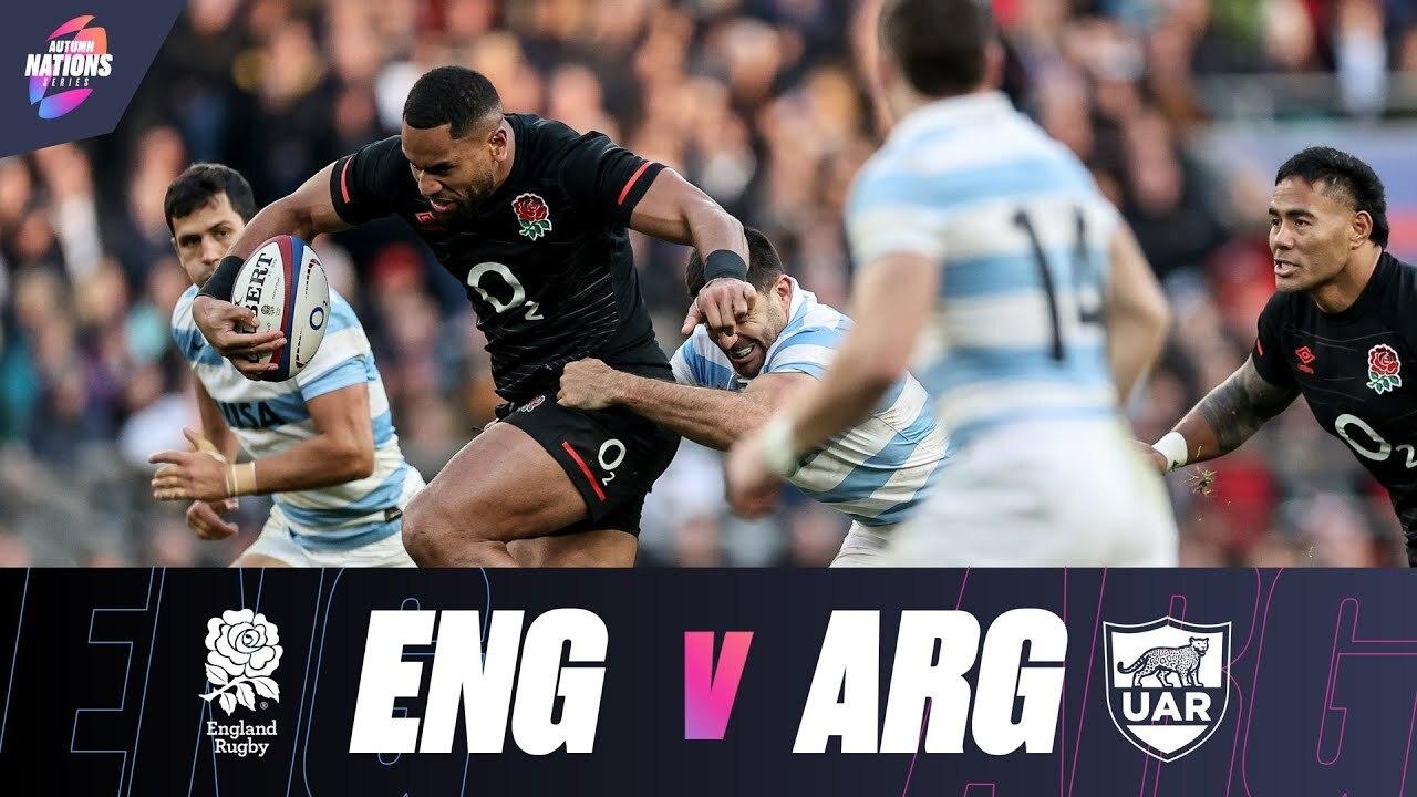 HIGHLIGHTS | England v Argentina | 2022 Autumn Nations Series