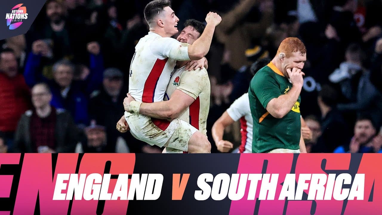 HIGHLIGHTS | ENGLAND V SOUTH AFRICA | 2021 AUTUMN NATIONS SERIES