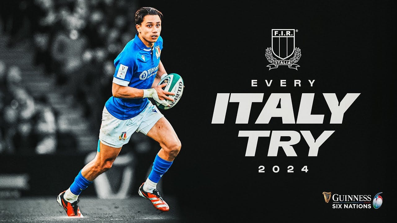 EVERY TRY | ITALY | 2024 GUINNESS MEN'S SIX NATIONS