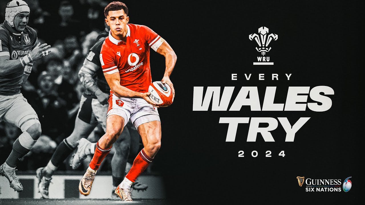 EVERY TRY | WALES | 2024 GUINNESS MEN'S SIX NATIONS