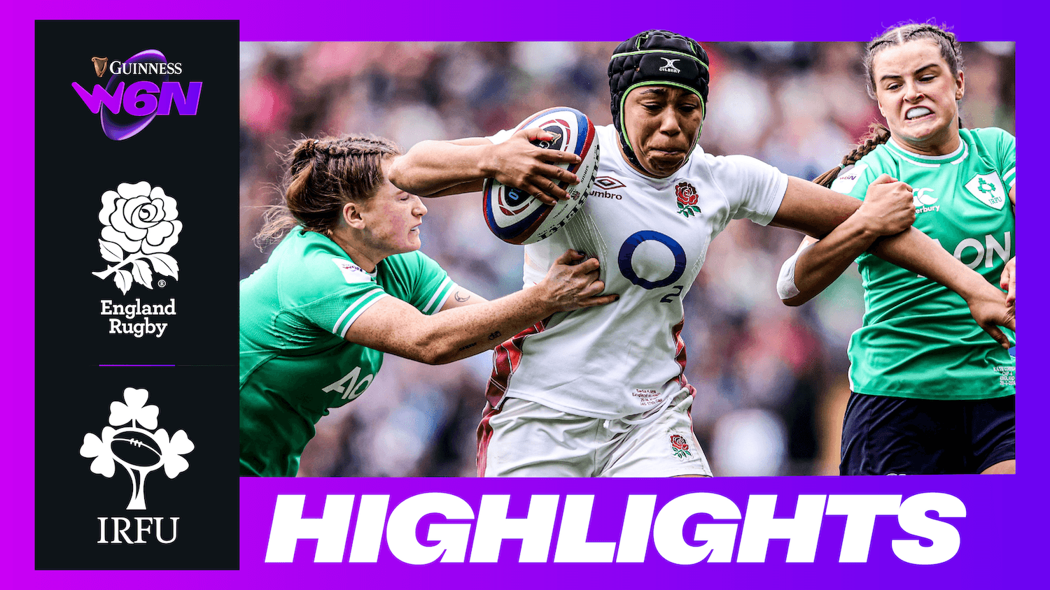 HIGHLIGHTS | GUINNESS WOMEN'S SIX NATIONS | ENGLAND V IRELAND