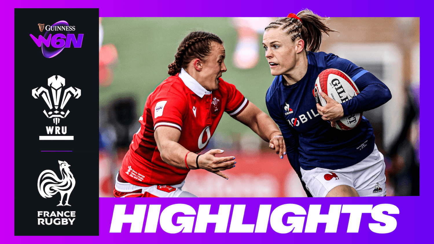 HIGHLIGHTS | GUINNESS WOMEN'S SIX NATIONS | WALES V FRANCE