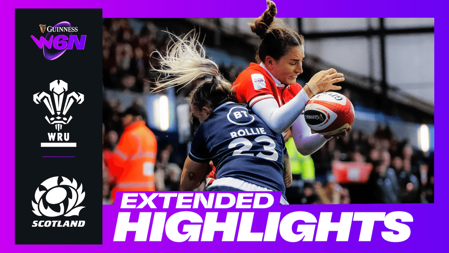 EXTENDED HIGHLIGHTS | GUINNESS WOMEN'S SIX NATIONS | WALES V SCOTLAND