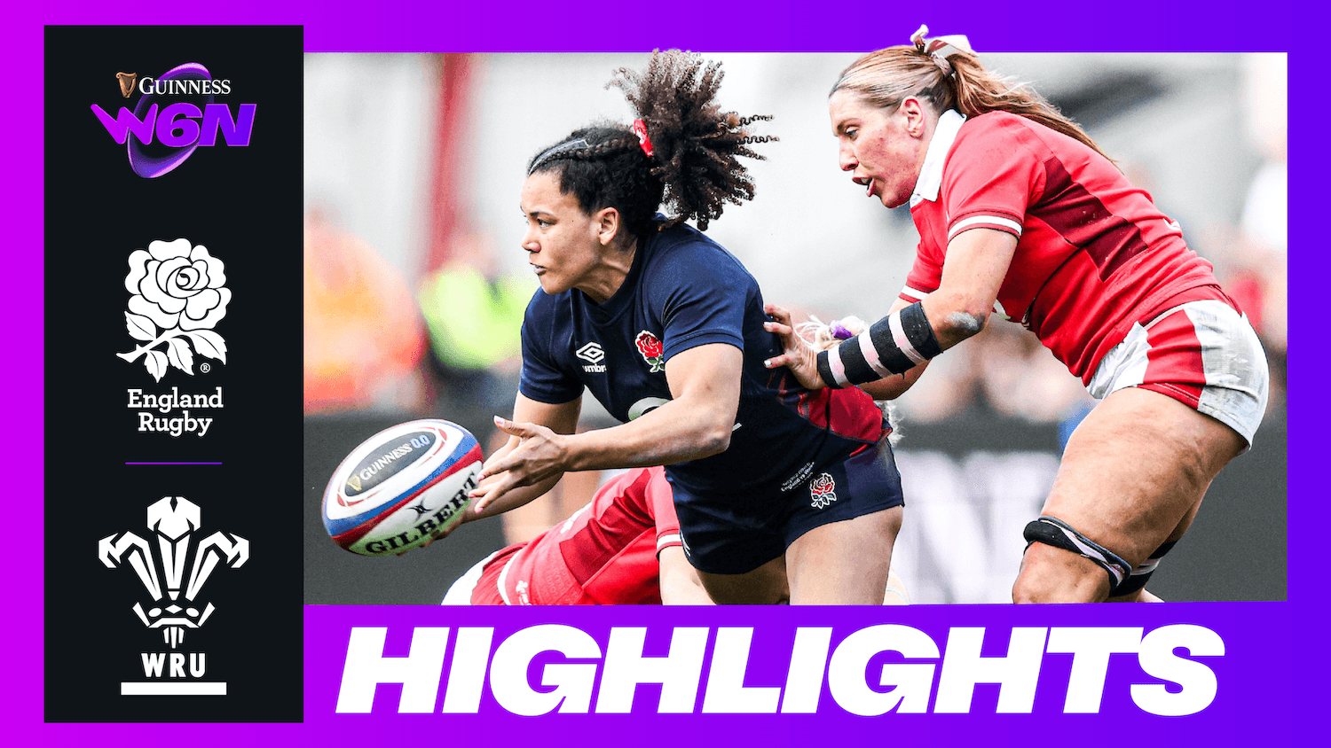 HIGHLIGHTS | GUINNESS WOMEN'S SIX NATIONS | ENGLAND V WALES