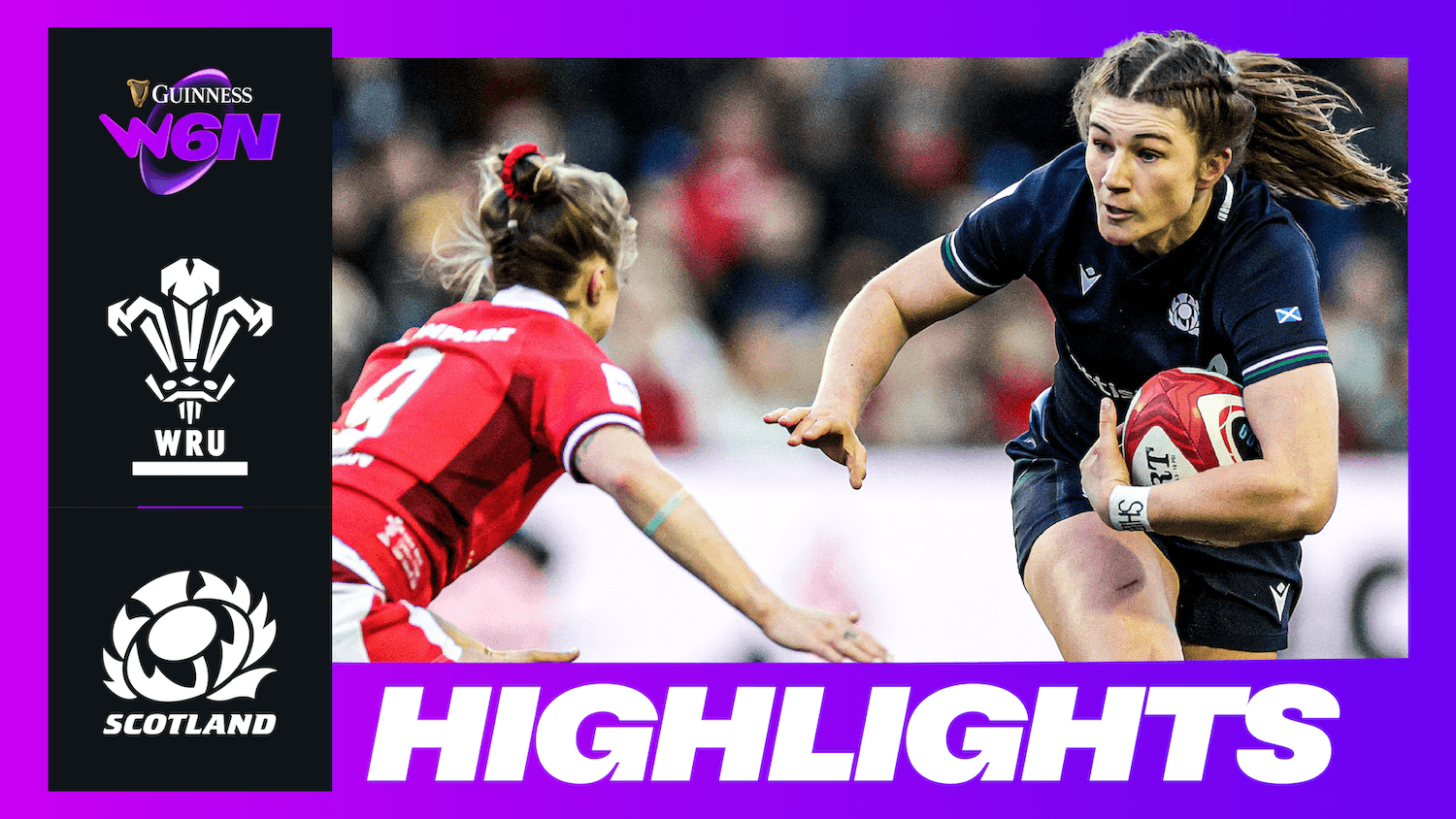 HIGHLIGHTS | WOMEN'S GUINNESS SIX NATIONS | WALES V SCOTLAND