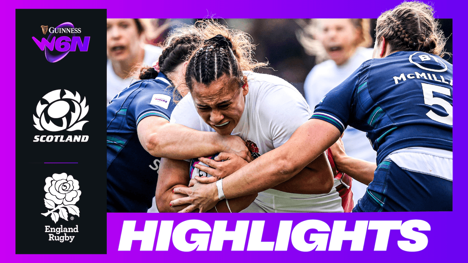 HIGHLIGHTS | GUINNESS WOMEN'S SIX NATIONS | SCOTLAND V ENGLAND