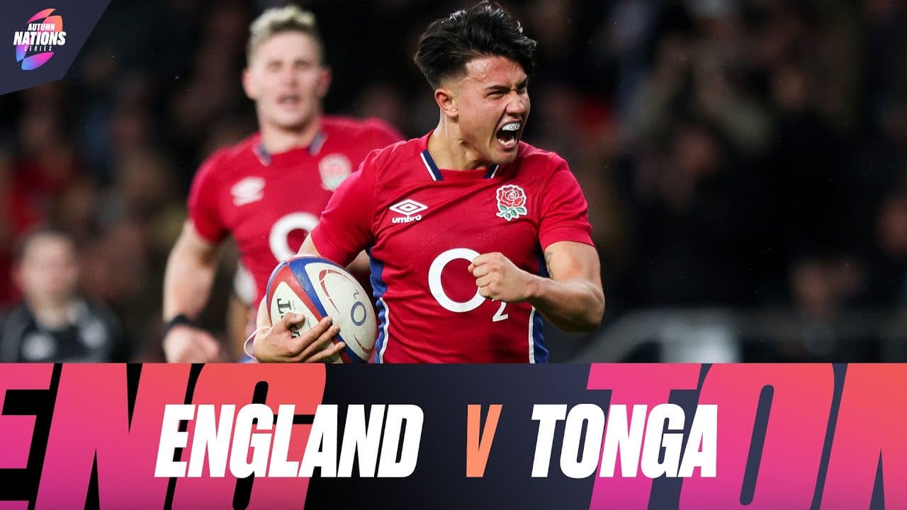 HIGHLIGHTS | ENGLAND V TONGA | 2021 AUTUMN NATIONS SERIES