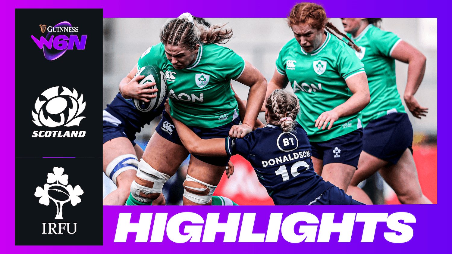 HIGHLIGHTS | GUINNESS WOMEN'S SIX NATIONS | IRELAND V SCOTLAND